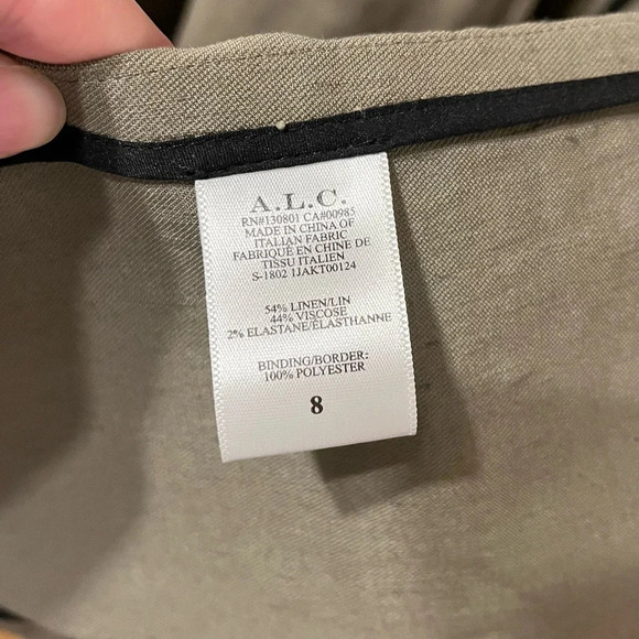 A.L.C. Kendrick Linen Blend Jacket - Picture 7 of 12
